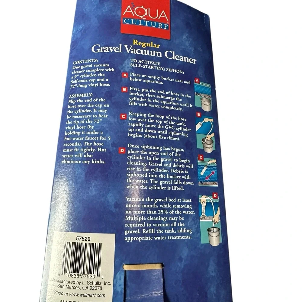 aqua culture regular gravel vacuum cleaner